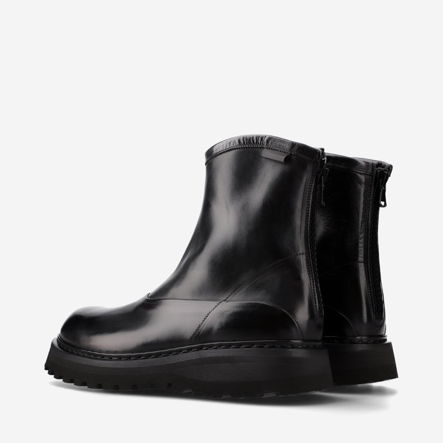 Premiata Stivaletti 31157T1 in pelle di cavallo Presa