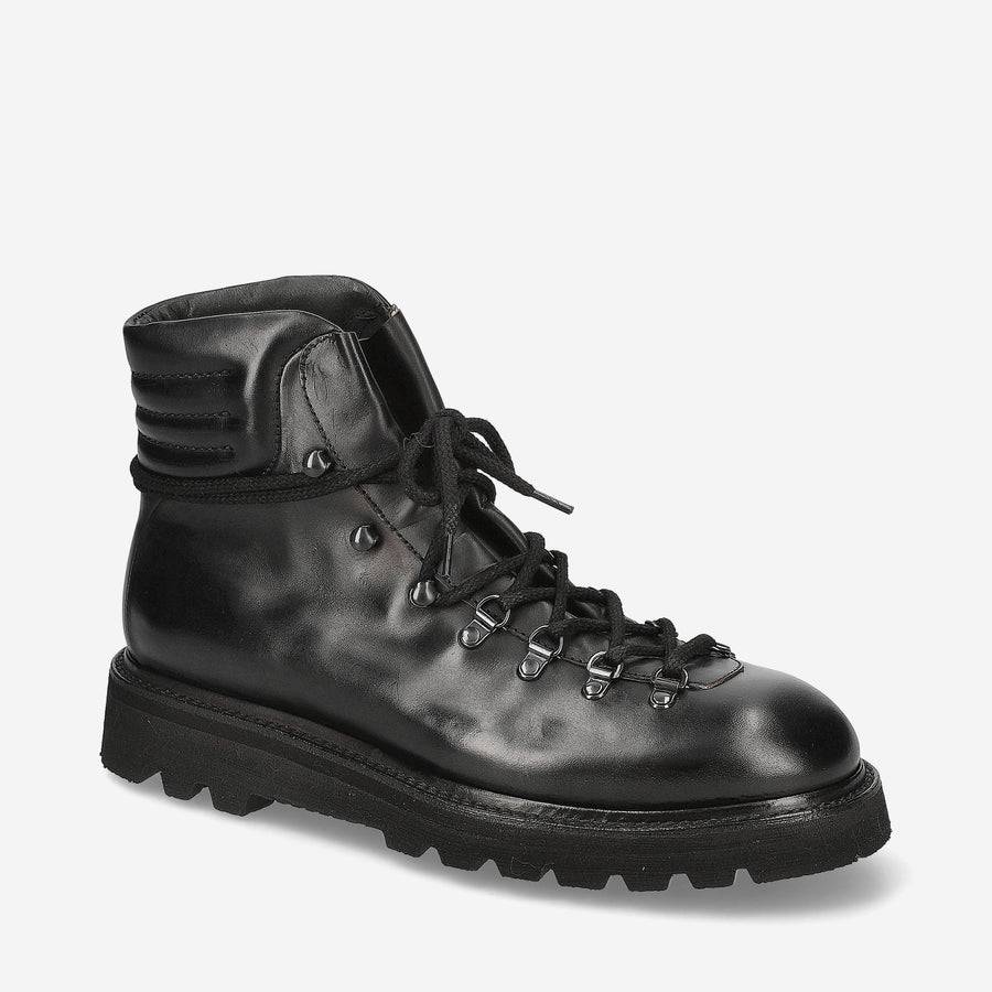 Premiata Stivaleti 32122G in pelle In Vendita