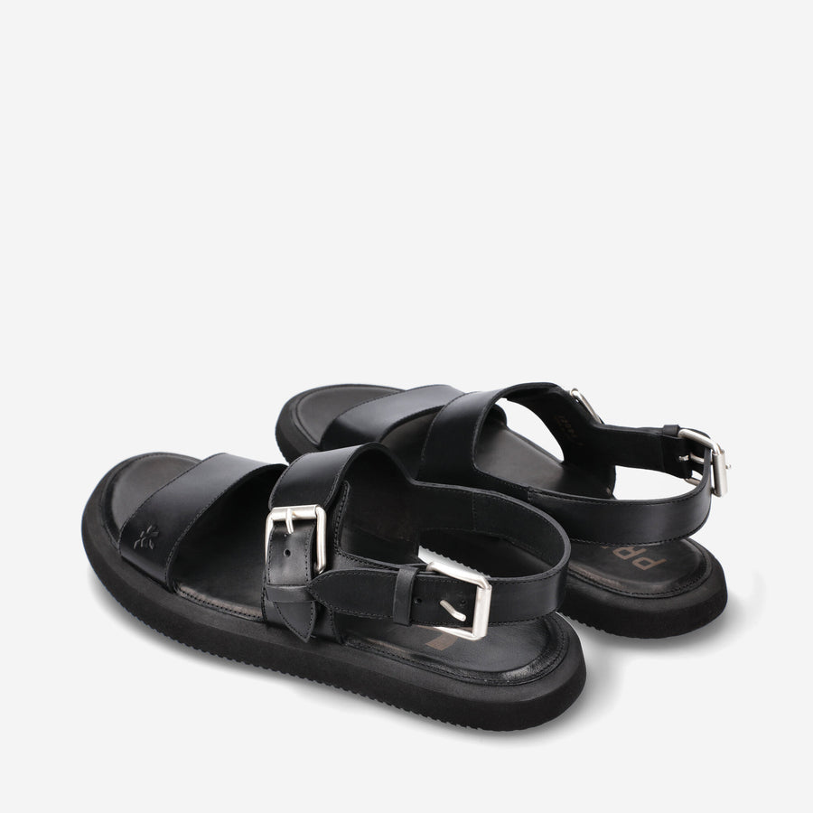 Premiata Sandali in Vitello Bottalato Saldi Di Fabbrica