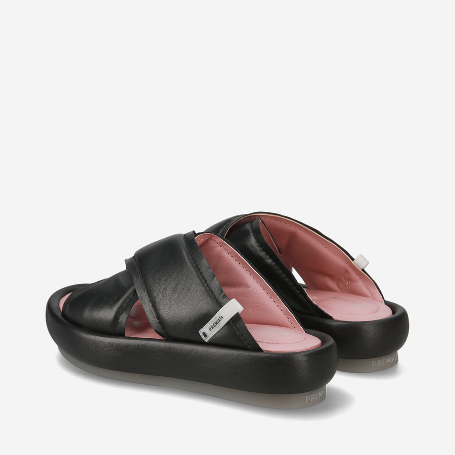 Premiata Sandali soft M6726A con zeppa in nappa imbottita Discount Store per i nuovi prodotti