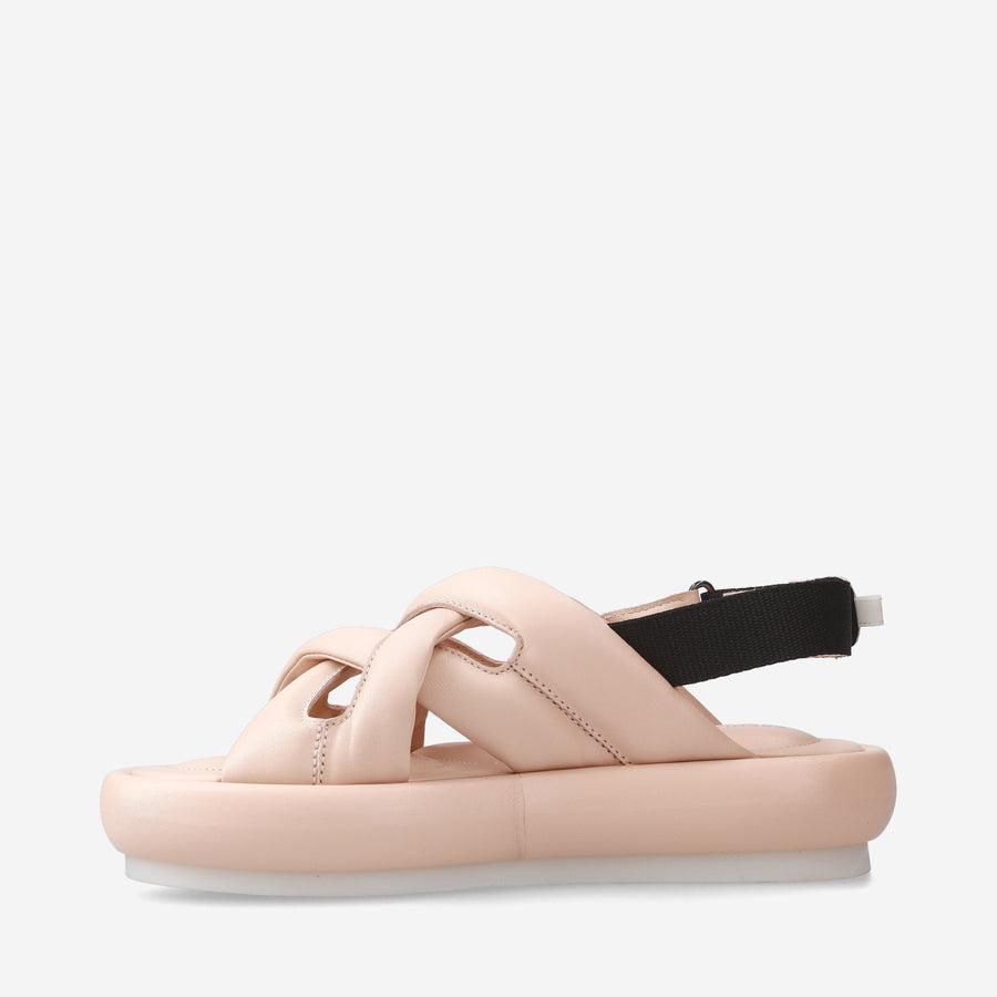 Premiata Sandali soft M6727E cin nappa intrecciata Super sconto