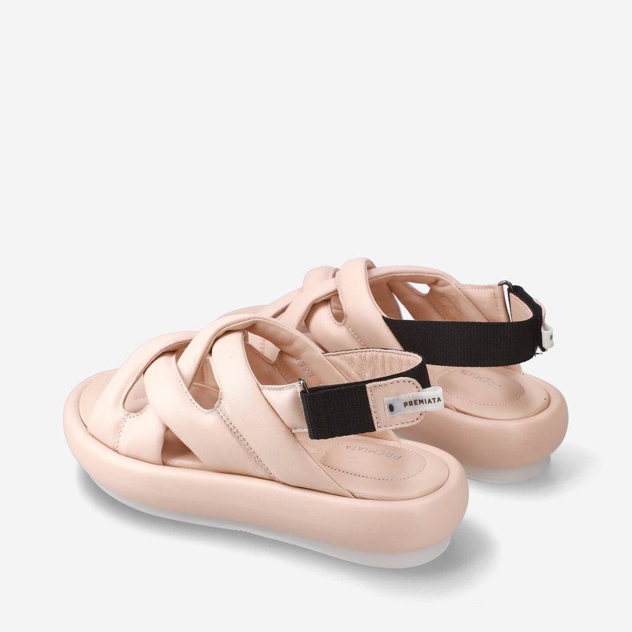 Premiata Sandali soft M6727E cin nappa intrecciata Super sconto