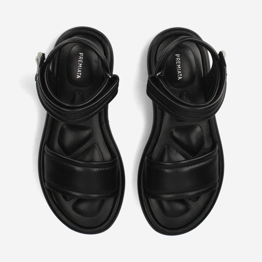Premiata Sandali M6732H in nappa imbottita Enormi sconti