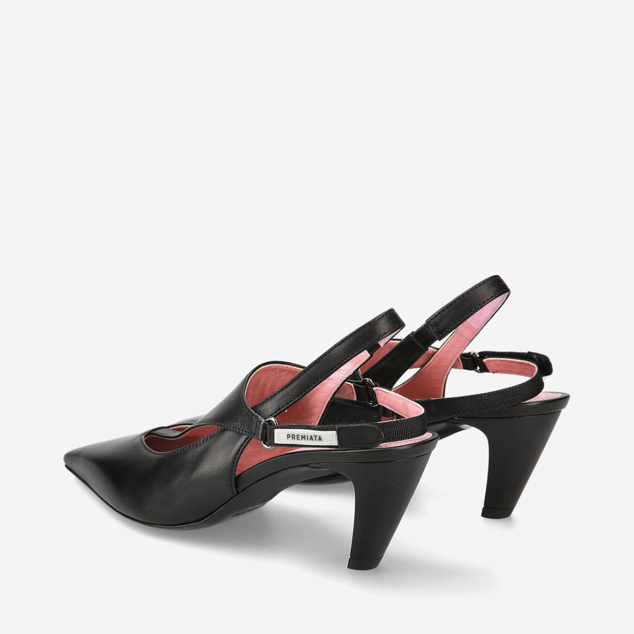 Premiata Décolleté slingback TBar M6660GA Limitato a 3 giorni