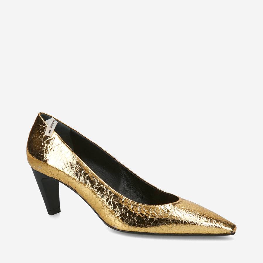Premiata Décolleté Cher M6663B gold Black Friday Prezzi