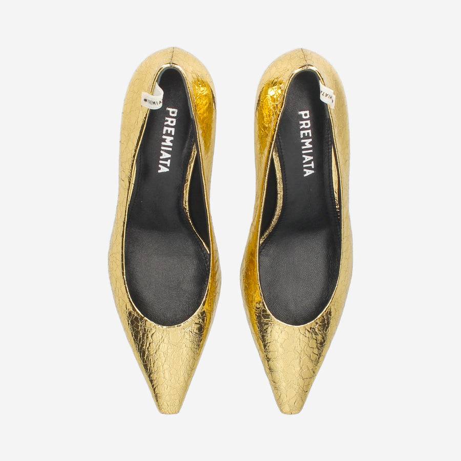 Premiata Décolleté Cher M6663B gold Black Friday Prezzi