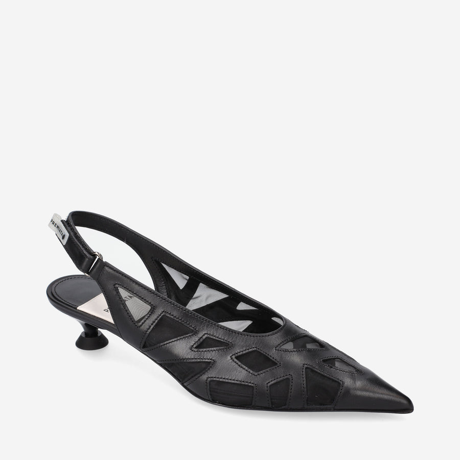 Premiata Slingback M6453A in nappa Sconti questo mese