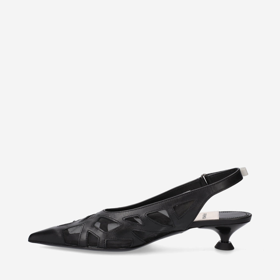 Premiata Slingback M6453A in nappa Sconti questo mese