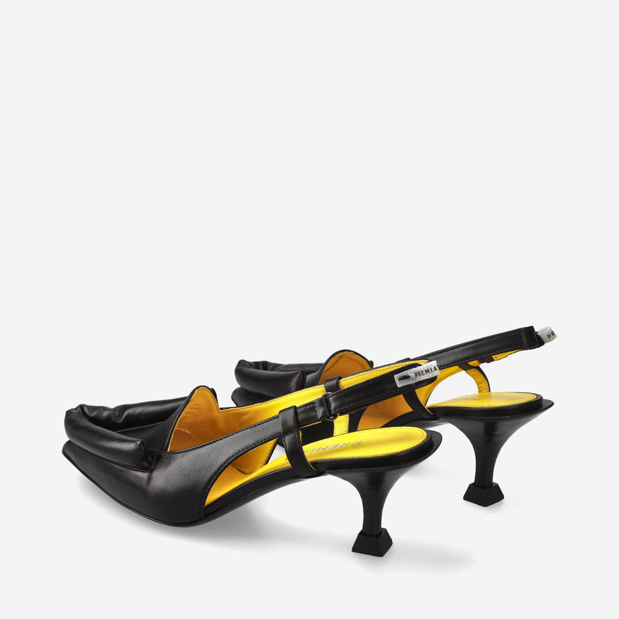 Premiata Décolleté slingback M6681A in nappa Italia