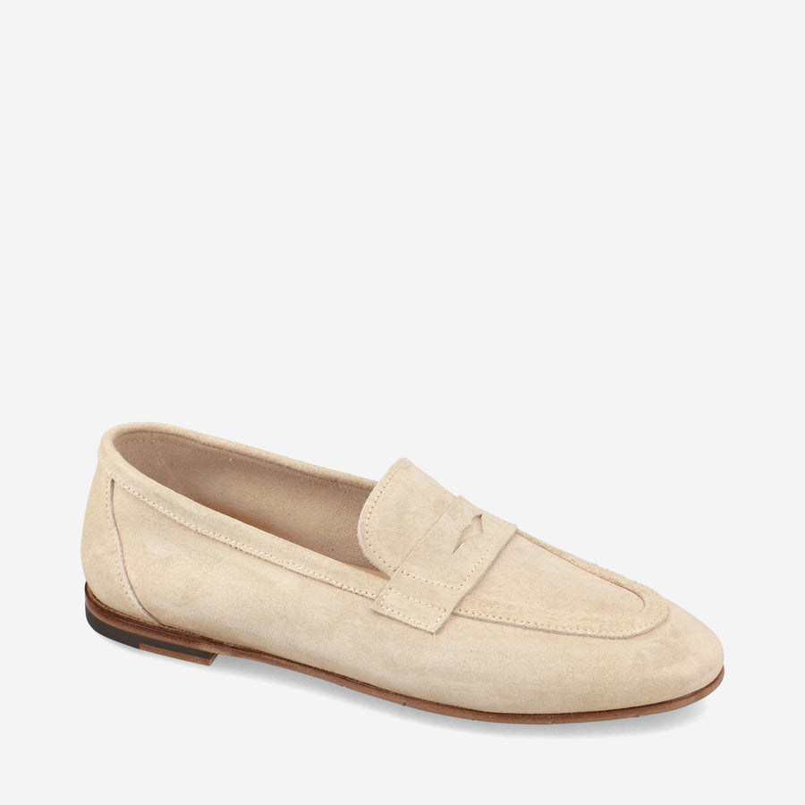 Premiata Mocassini M6781B in suede cappuccino Qualità