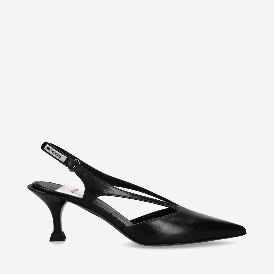 Premiata Décolleté slingback M6425A in vitello Sottocosto