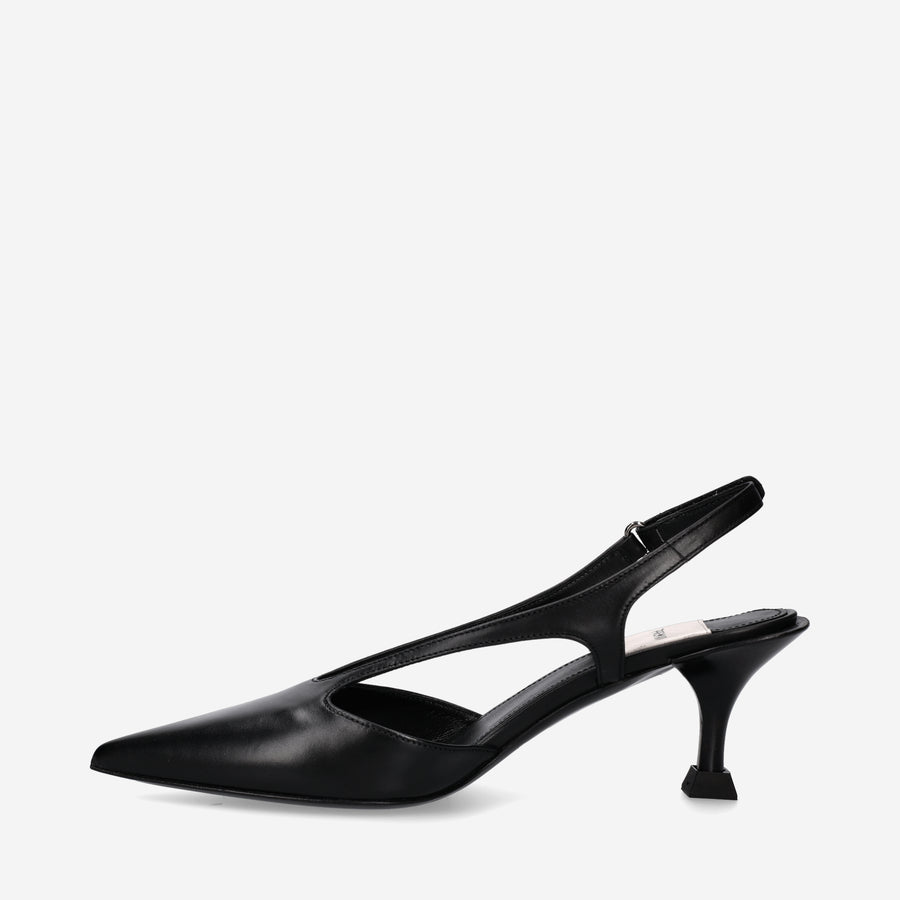 Premiata Décolleté slingback M6425A in vitello Sottocosto