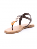 I NUOVO Sandalo basso donna infradito I NUOVO 981006 PRALINE Hotsell