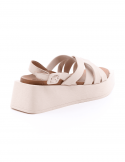 BUENO Sandalo con zeppa donna BUENO Y5904 CREMA Presa