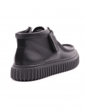 CLARKS Polacco casual uomo CLARKS TORHILL HI BLK LEA in pelle Moda