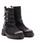 FELMINI Polacco donna FELMINI D923 BLACK in pelle nabuck