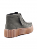 CLARKS Polacco donna CLARKS TORHILL MOSS DKRGREEN in pelle nabuck Fino Al -60%