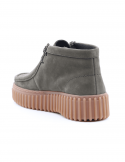 CLARKS Polacco donna CLARKS TORHILL MOSS DKRGREEN in pelle nabuck Fino Al -60%