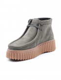 CLARKS Polacco donna CLARKS TORHILL MOSS DKRGREEN in pelle nabuck Fino Al -60%