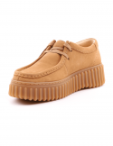 CLARKS Scarpa bassa donna CLARKS TORHILL BEE LIGHTTAN in nabuck Ritorno libero