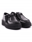 CLARKS Scarpa bassa donna CLARKS TORHILL BEE BLKPATEN in pelle verniciata