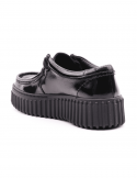 CLARKS Scarpa bassa donna CLARKS TORHILL BEE BLKPATEN in pelle verniciata Prezzo Ridotto