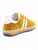 ED PARRISH Sneakers uomo ED PARRISH TRAINER UM091 in camoscio giallo ocra Officina