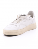 4B12 Sneakers uomo QUATTROBARRADODICI HYPER 926 in pelle bianca Italia