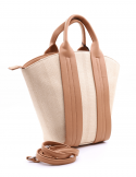 PEPEMOLL Borsa donna PEPEMOLL 241350 NAT in tessuto Consegna Veloce