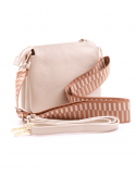 FRAU Borsa donna FRAU 510 CREMA in pelle bottalata Offerta