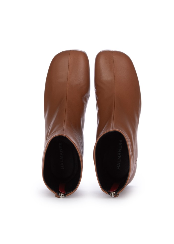 ﻿HALMANERA | STIVALETTI CON TACCO BARON TEAK MARRONE Offerte