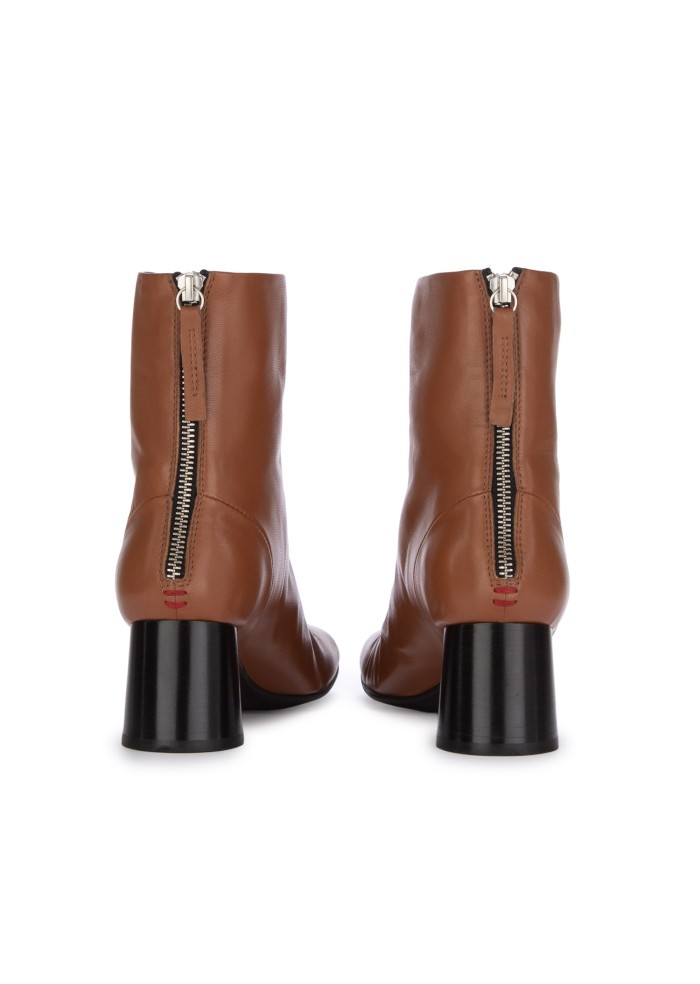 ﻿HALMANERA | STIVALETTI CON TACCO BARON TEAK MARRONE Offerte