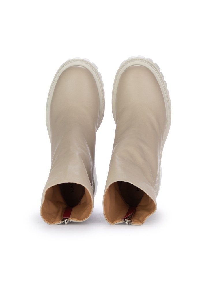 HALMANERA | STIVALETTI CON TACCO BARON PEYOTE BIANCO PANNA Hotsell