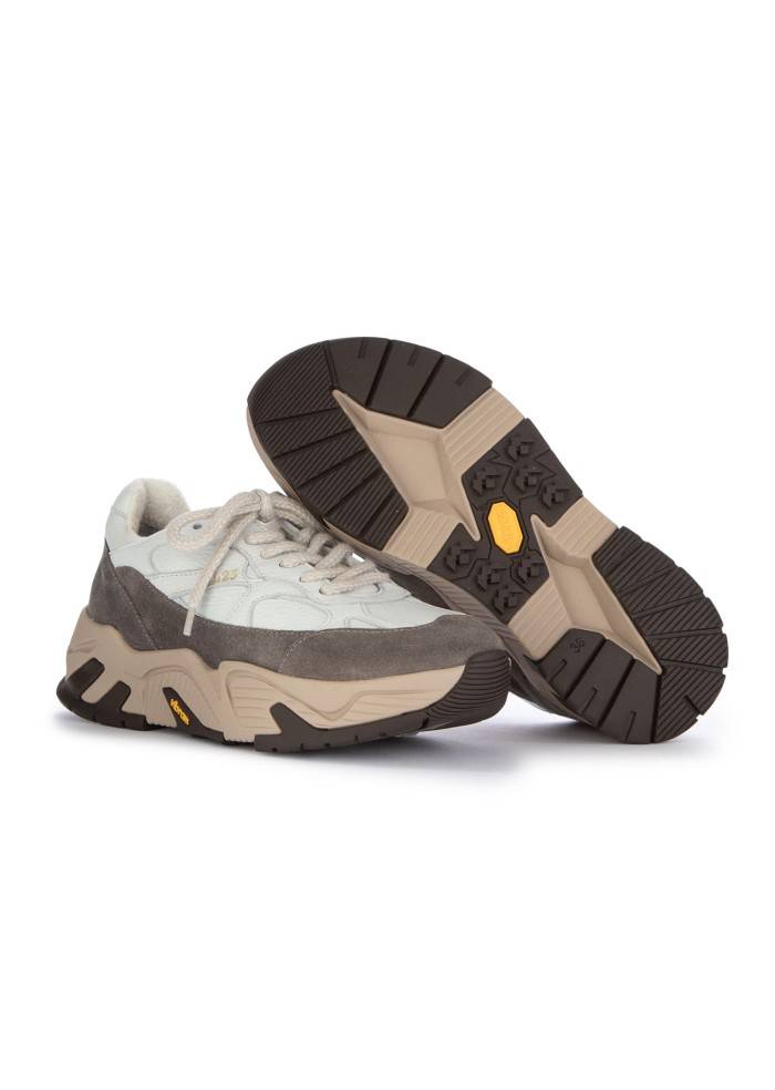 LEMARGO | SNEAKERS CERVO GRAFITE BIANCO MARRONE Vendita Economica