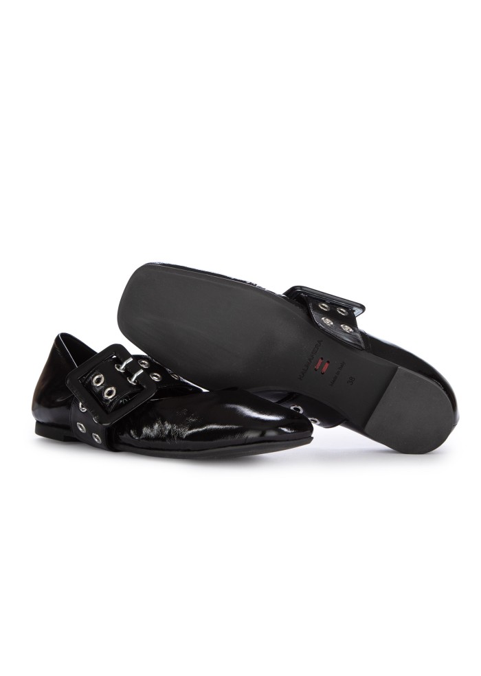 HALMANERA | SCARPE BASSE GLAZE NERO In Saldo