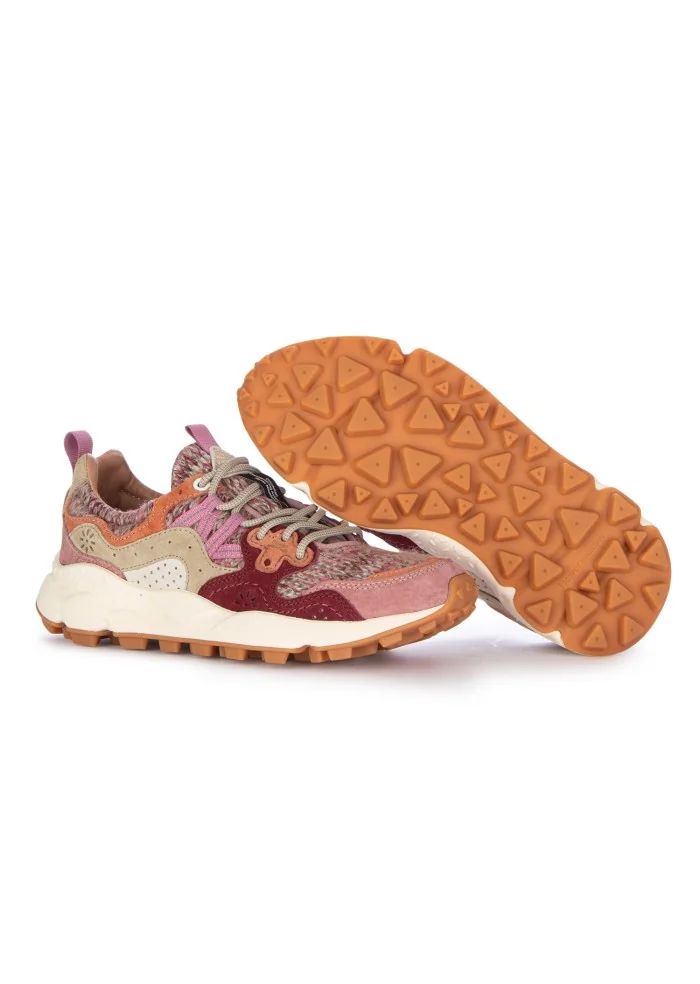FLOWER MOUNTAIN | SNEAKERS YAMANO 3 KNITTING ROSA Promozione