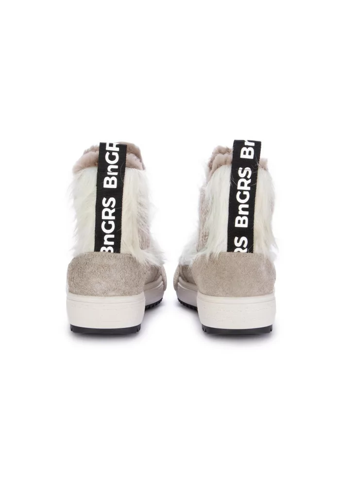BNG REAL SHOES | CHELSEA LA YETI BEATLES BIANCO TAUPE Consegna Veloce