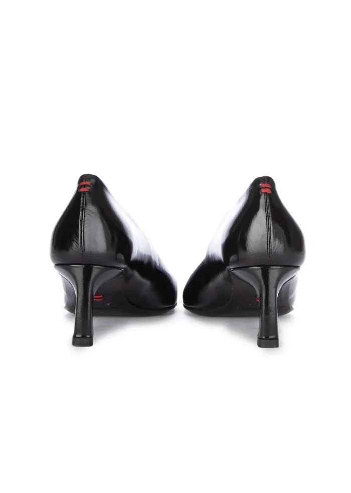 HALMANERA | SCARPE CON TACCO GLAZE NERO Economico