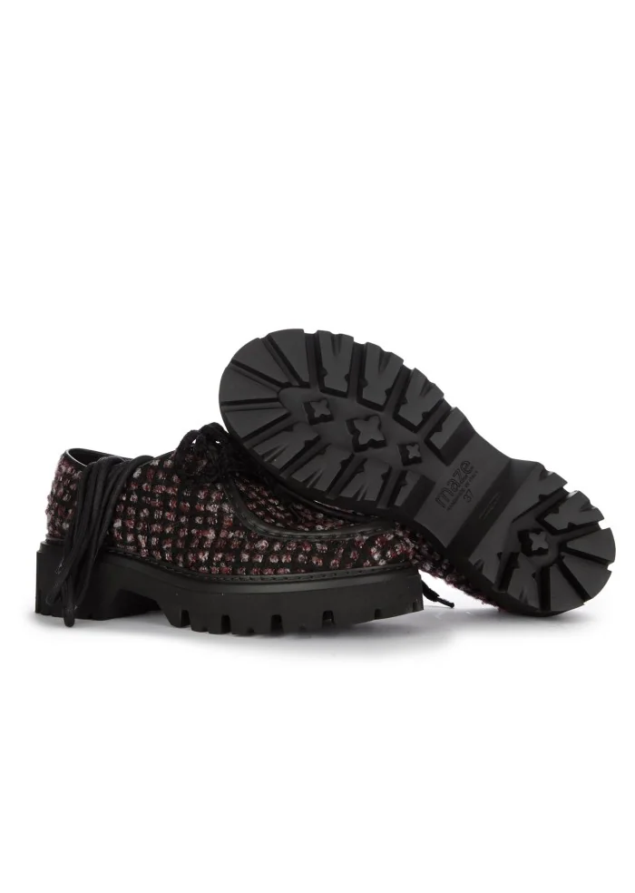 MAZE | SCARFPE ALLACCIATE DORA STOCCOLMA FOUNTAIN NERO BEIGE Outlet