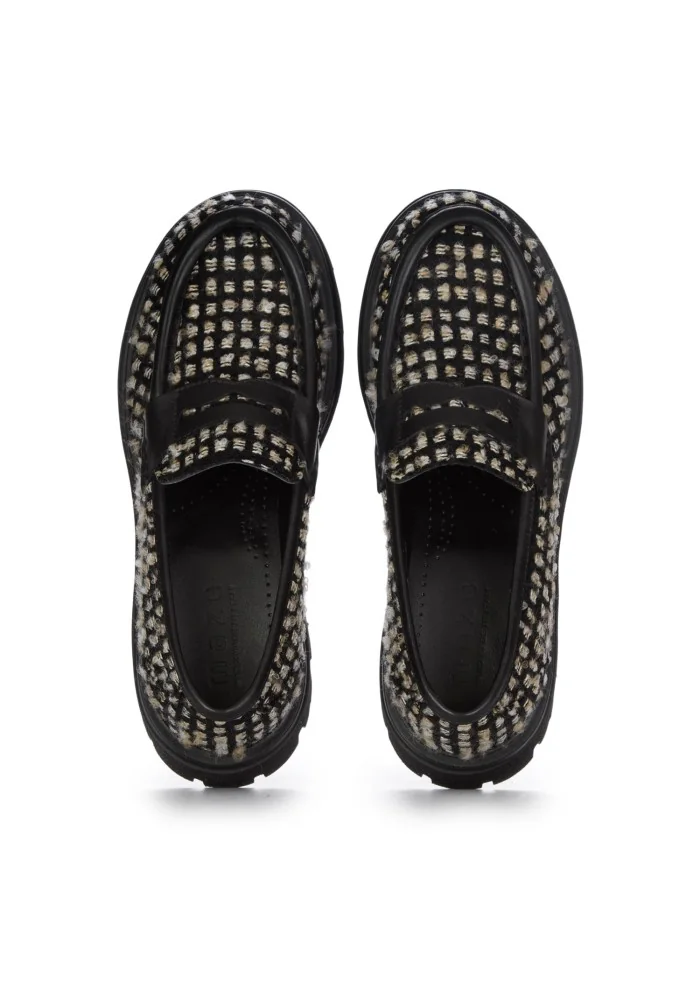 MAZE | MOCASSINI SARA STOCCOLMA FOUNTAIN NERO BEIGE In Vendita