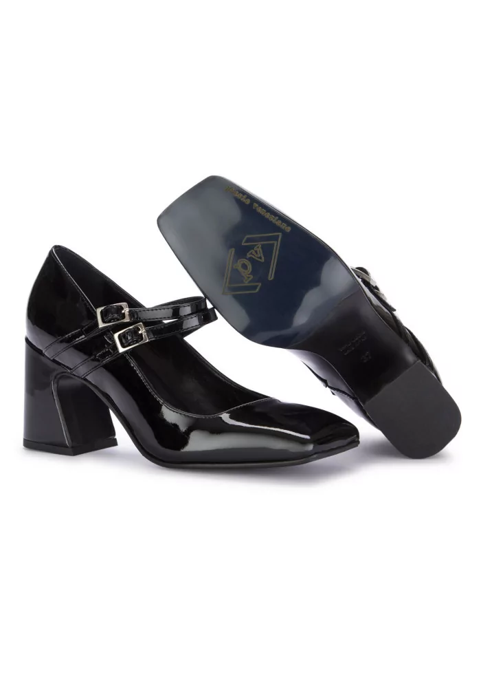 POESIE VENEZIANE | SCARPE TACCO MIA PELLE NERO Vendita Economica