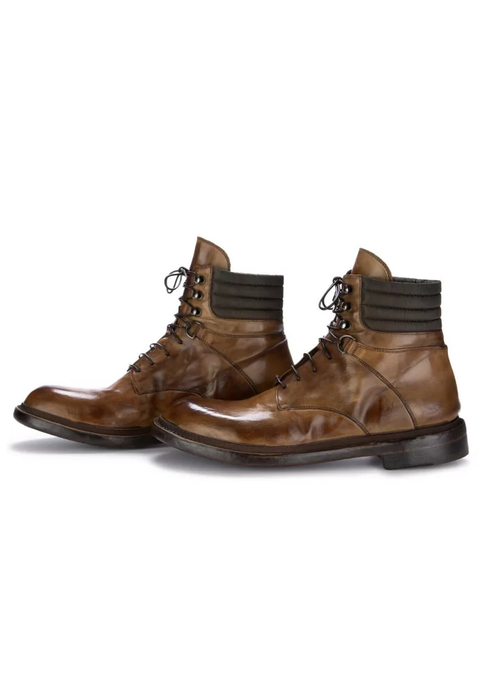 LEMARGO | STIVALETTI ALLACCIATI RANCH CORTECCIA MARRONE Negozio