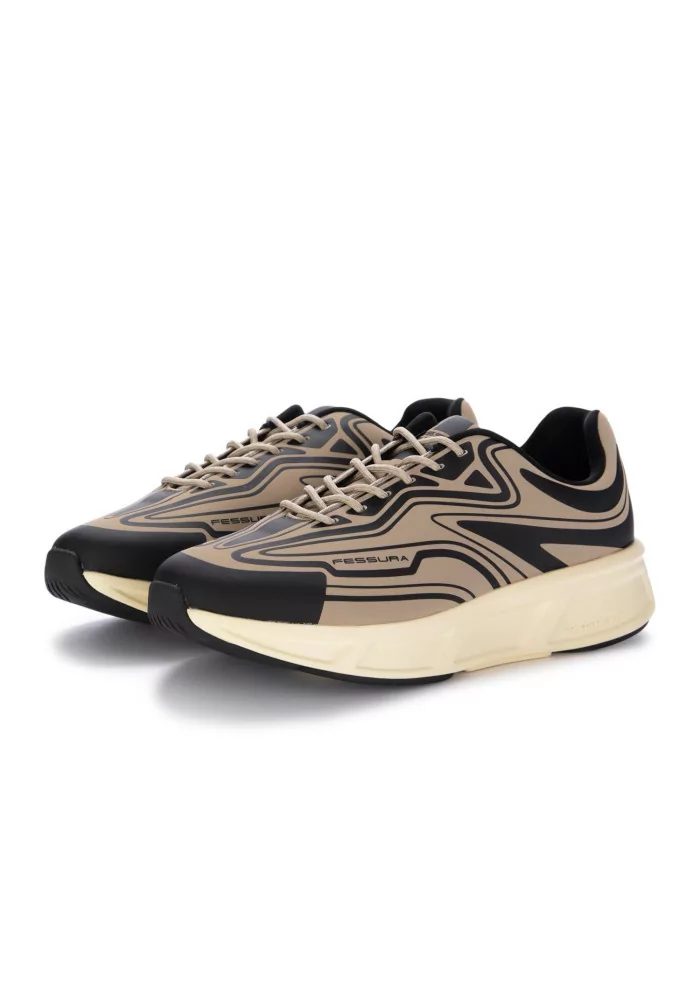 FESSURA | SNEAKERS IDROREPELLENTI NERO MARRONE