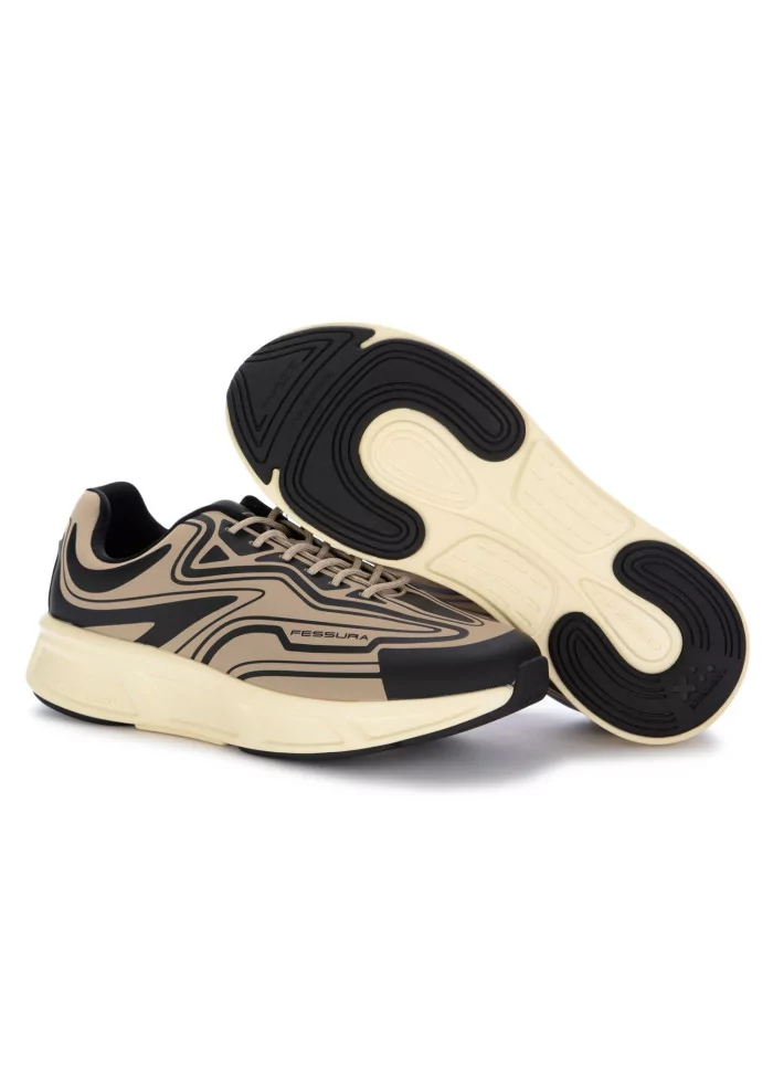 FESSURA | SNEAKERS IDROREPELLENTI NERO MARRONE Italy