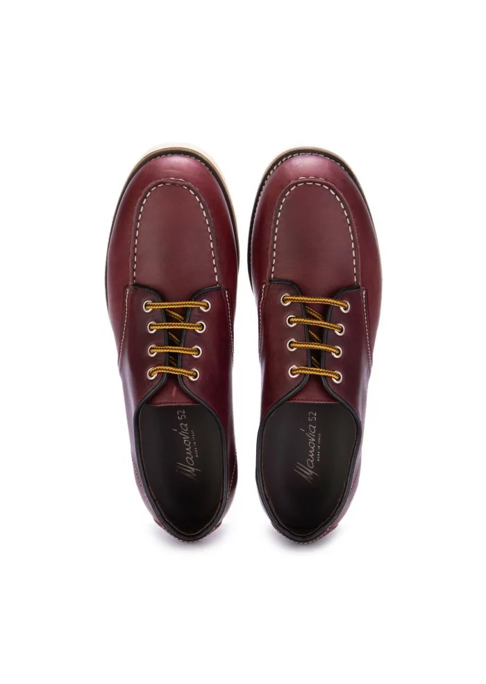 MANOVIA 52 | SCARPE ALLACCIATE COWBOY BORDEAUX 2025