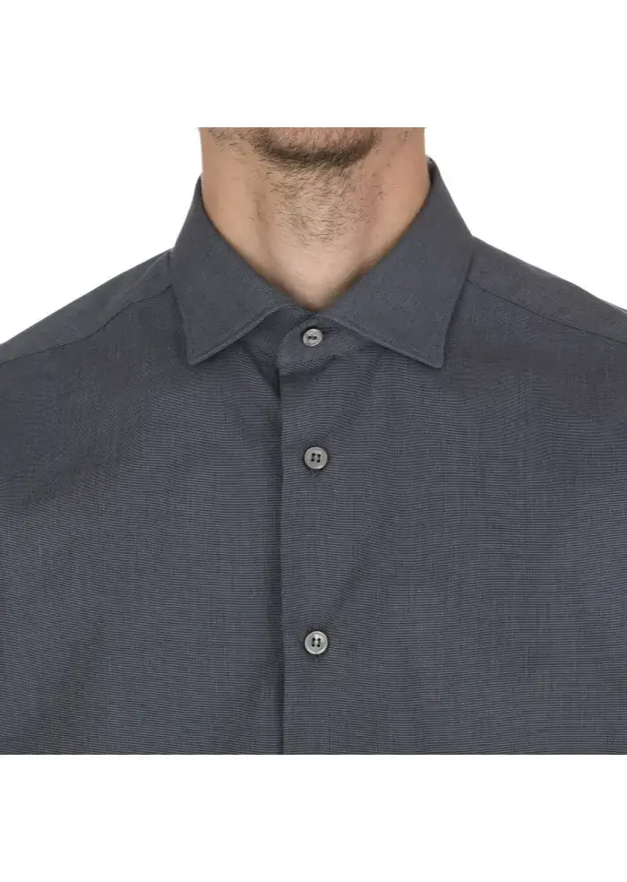 MASTRICAMICIAI | CAMICIA LUCA REGULAR FIT GRIGIO Nuovo