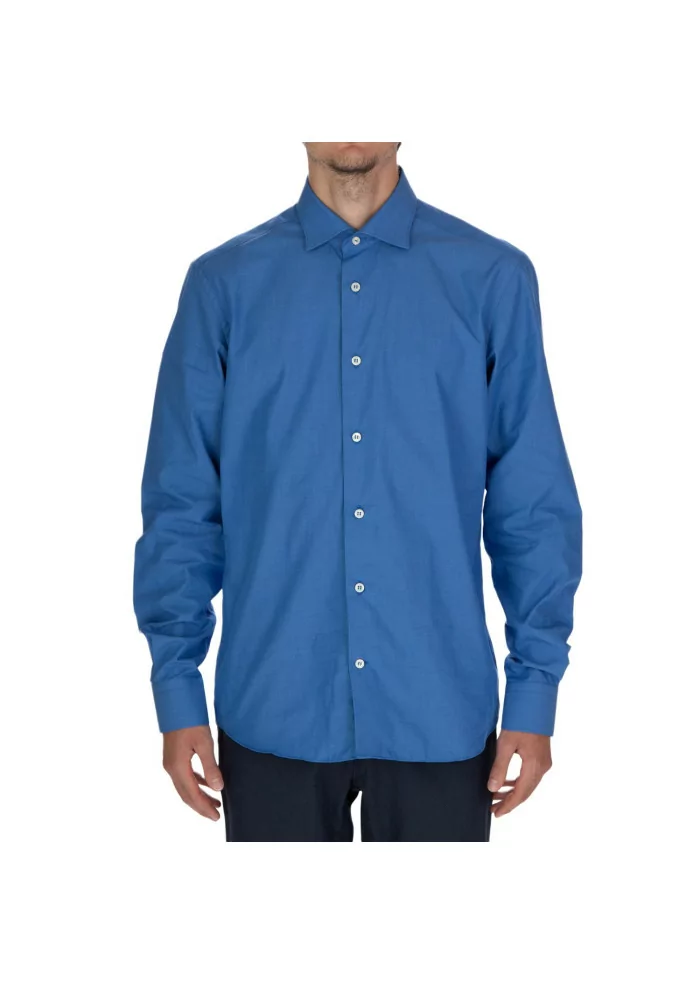 MASTRICAMICIAI | CAMICIA LUCA COTONE REGULAR FIT BLU CHIARO Vendita