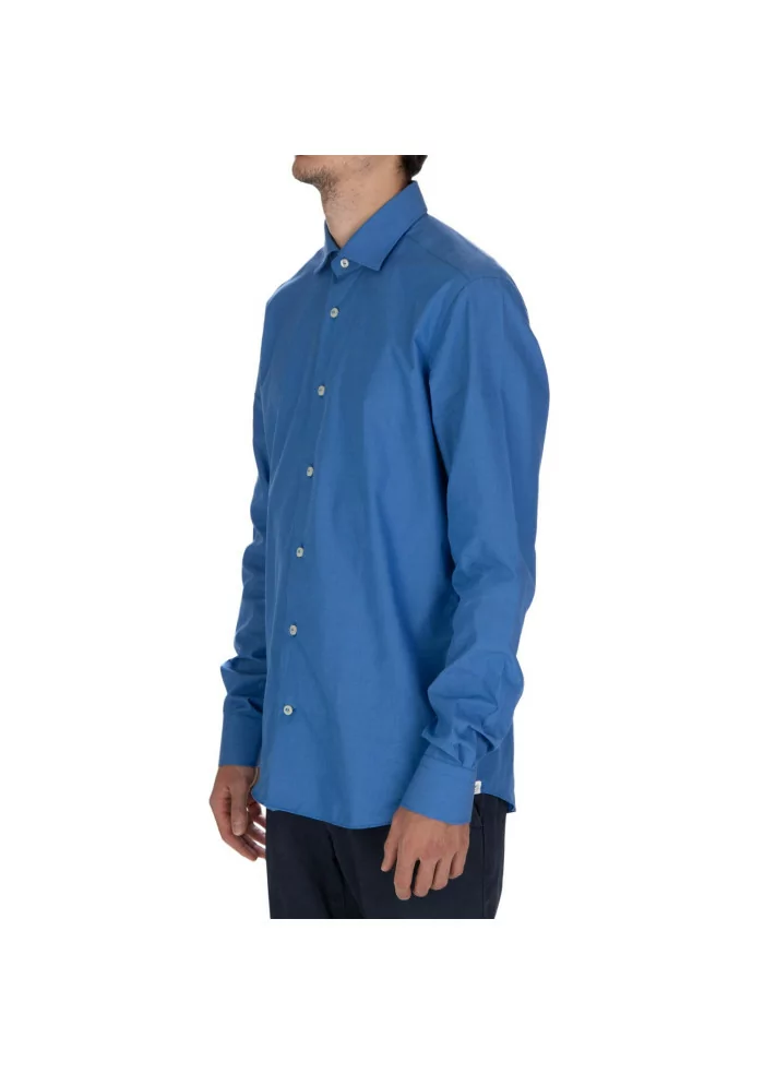 MASTRICAMICIAI | CAMICIA LUCA COTONE REGULAR FIT BLU CHIARO Vendita