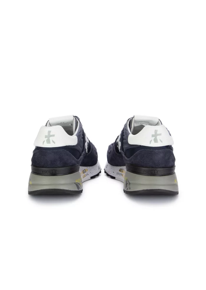 PREMIATA | SNEAKERS LANDECK CAMOSCIO NYLON BLU Spedizione Gratuita