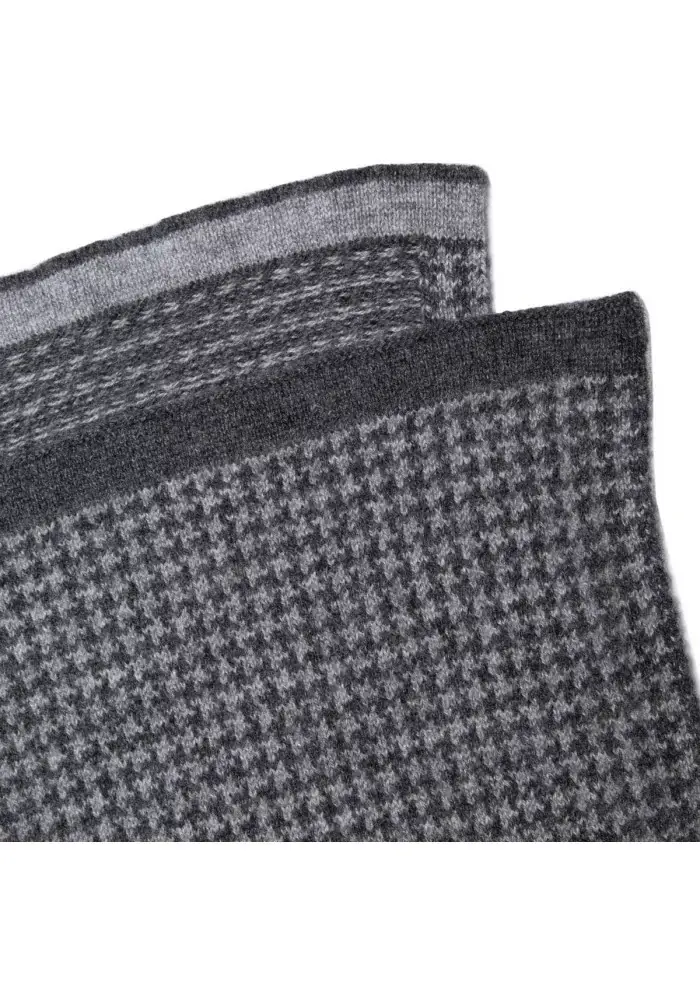 RIVIERA CASHMERE | SCIARPA PIED A PULL GRIGIO Pezzi Unici